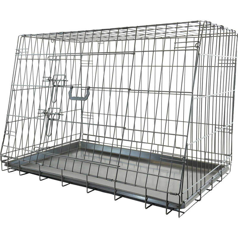 Streetwize Delux Slanted Dog Crate Medium 30"