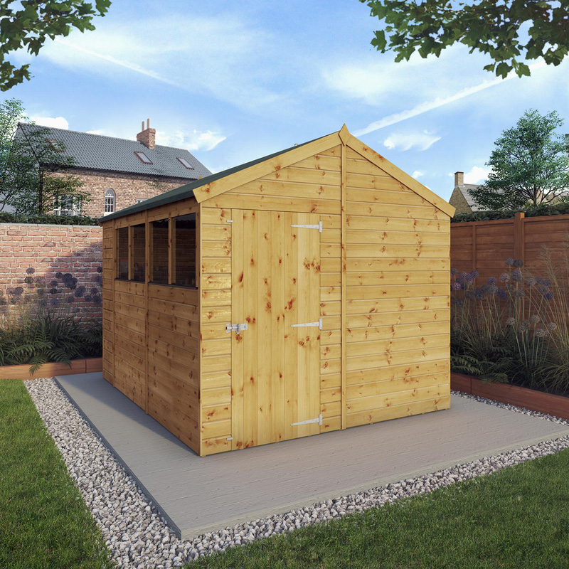 Mercia Shiplap Apex Shed 10' x 8'