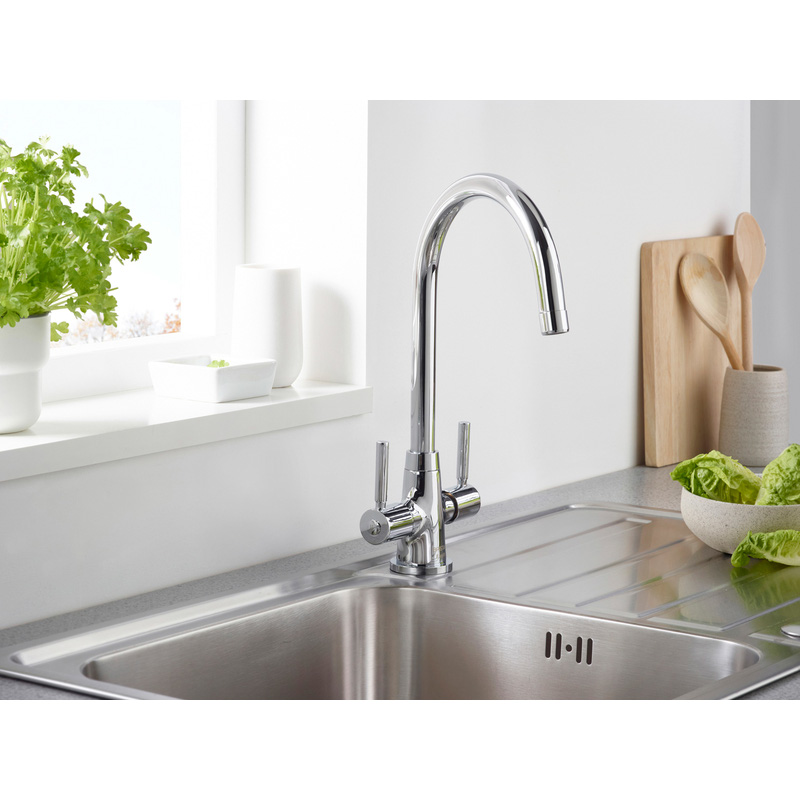 Bristan Monza Mono Mixer Kitchen Tap Chrome