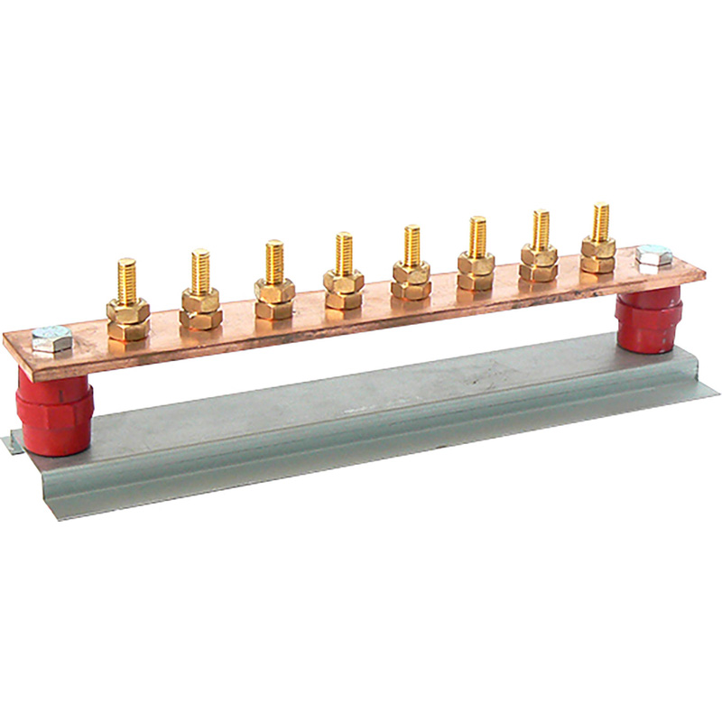 Earth Bar 50 x 6mm 8 Way No Link