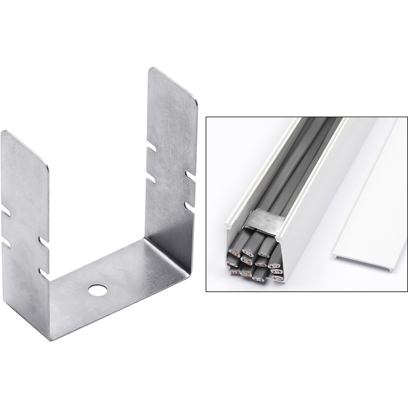 D-Line Safe-D 50 Fire Rated Cable Clips For 50mm+ Trunking