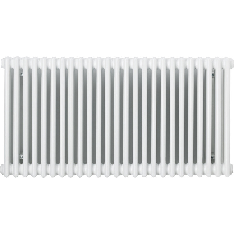 Arlberg 3-Column Horizontal Radiator 600 x 1176mm 5200Btu White