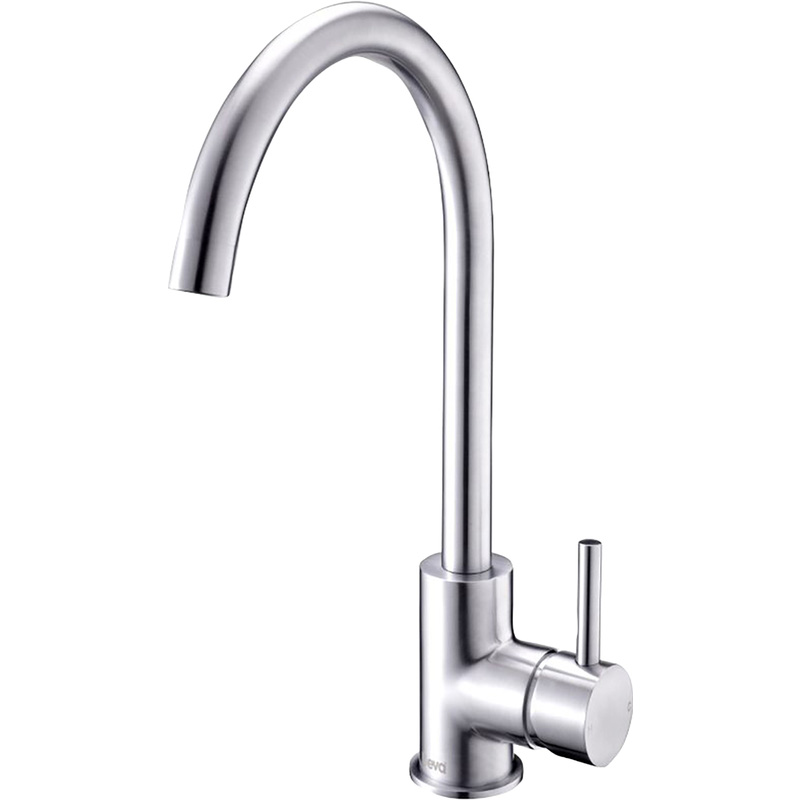 Deva Insignia Mono Mixer Kitchen Tap Brushed Chrome
