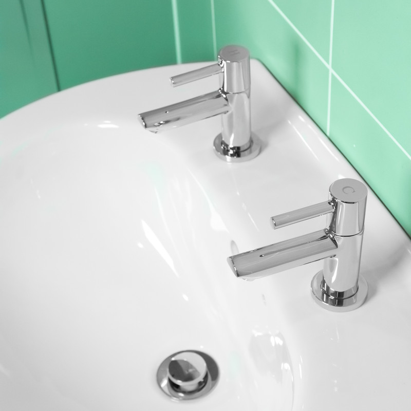 Ebb + Flo Pentle Taps Basin Pillar