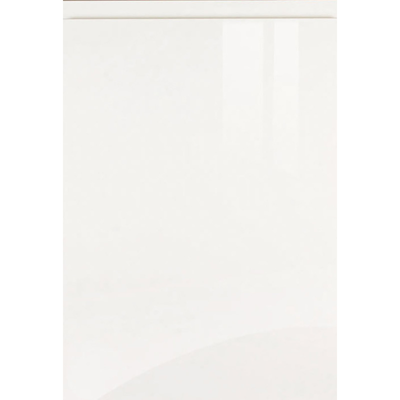 Kitchen Kit Flatpack J-Pull Super Gloss White Sample