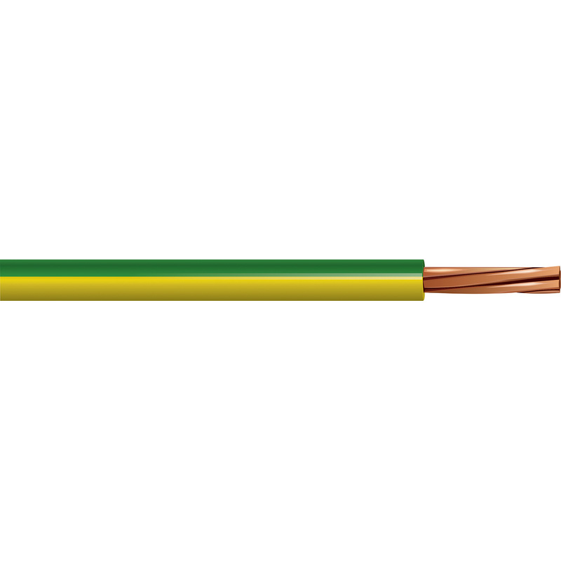 Pitacs Conduit Cable (6491X) 1.5mm2 G/Y Earth Drum