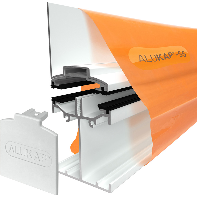 Alukap-SS Self Support Wall Bar White 3000mm