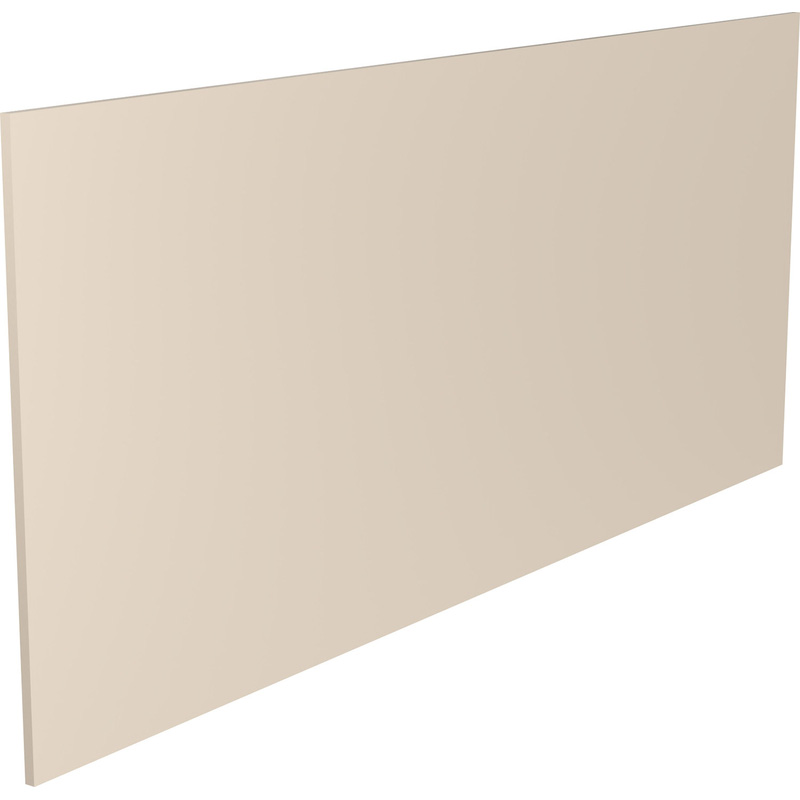 Kitchen Kit Flatpack Slab Kitchen Cabinet Breakfast Bar Back Super Gloss Cashmere 2100mm