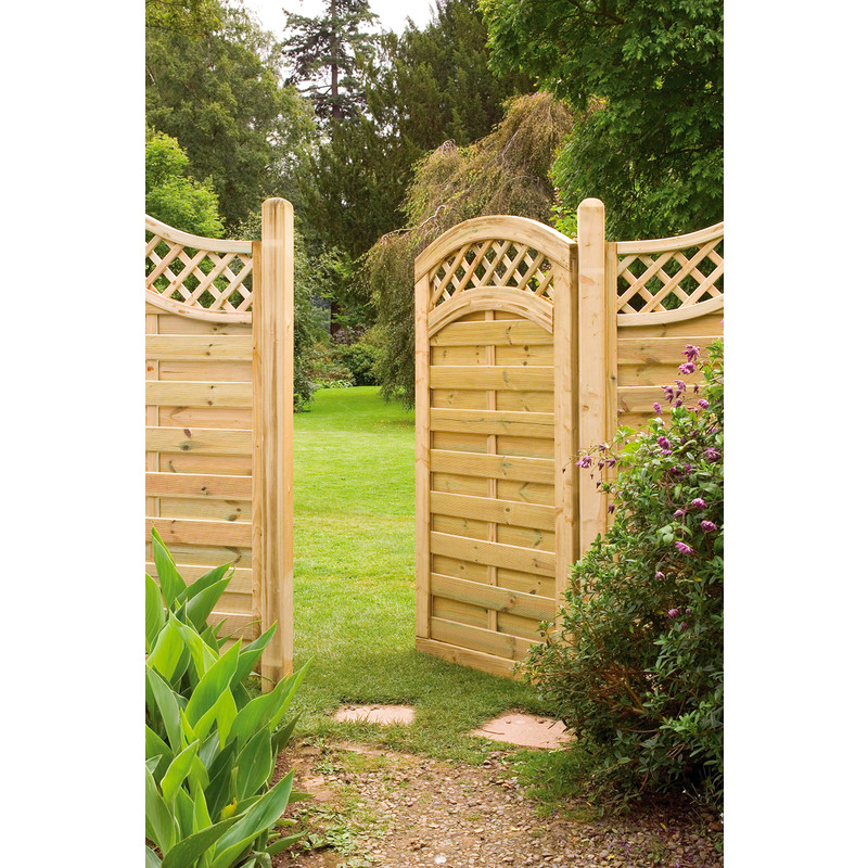 Forest Garden Prague Gate 180cm (h) x 90cm (w) x 4.5cm (d)