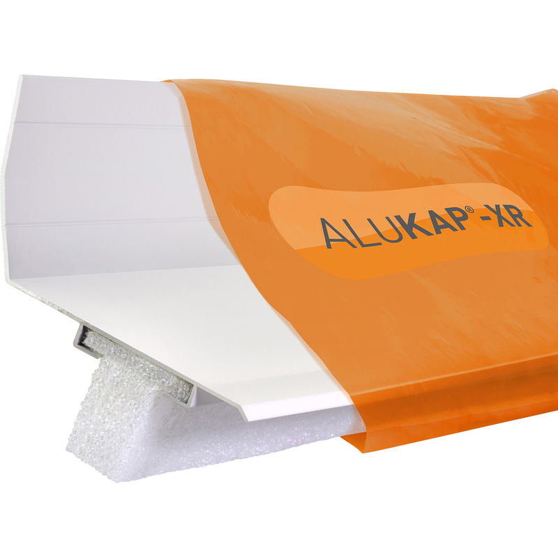 Alukap-XR Top Wall Flashing White 2.4m
