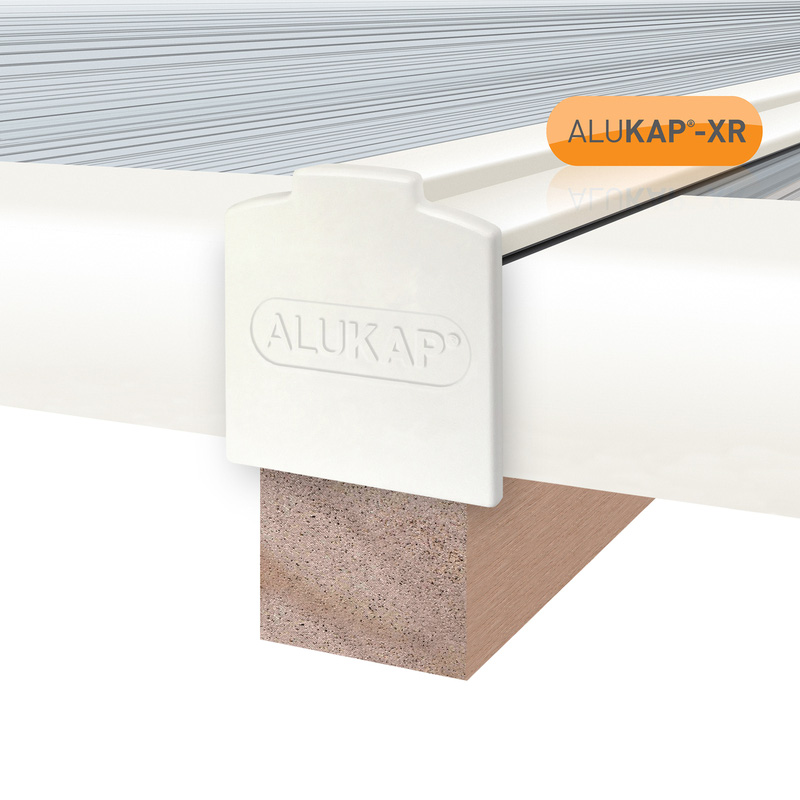 Alukap-XR 60mm Bar 2.4m 55mm RG WH Alu E/Cap 55mm RG White