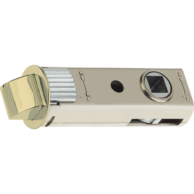 Union JFL26 Push Fit Tubular Latch 76mm Polished Brass