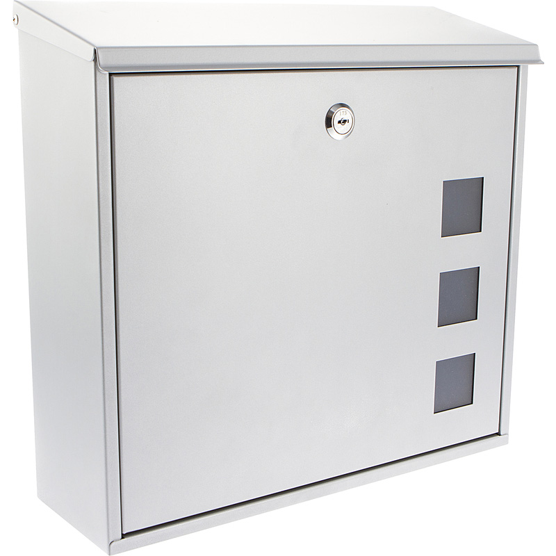 Burg-Wachter Aire Post Box Silver