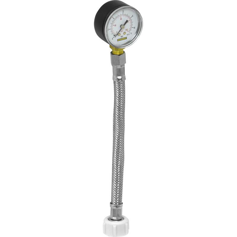 Mains Water Pressure Test Gauge 11 Bar