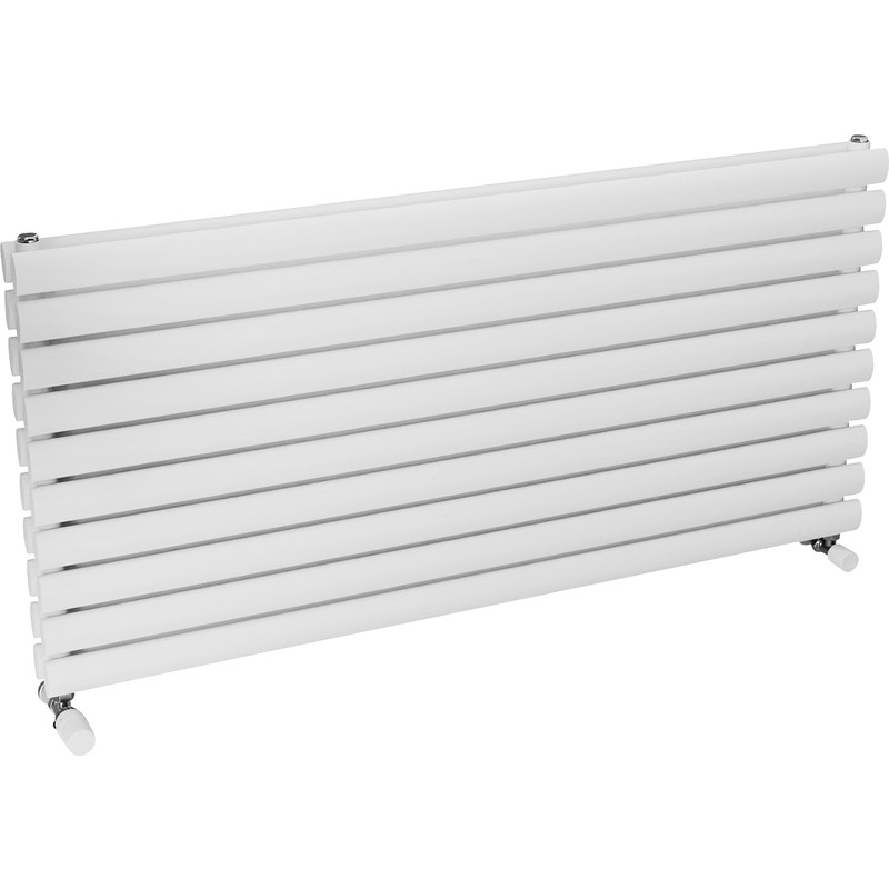 Ximax Bristol Double Horizontal Designer Radiator 584 x 1200mm 4109Btu White