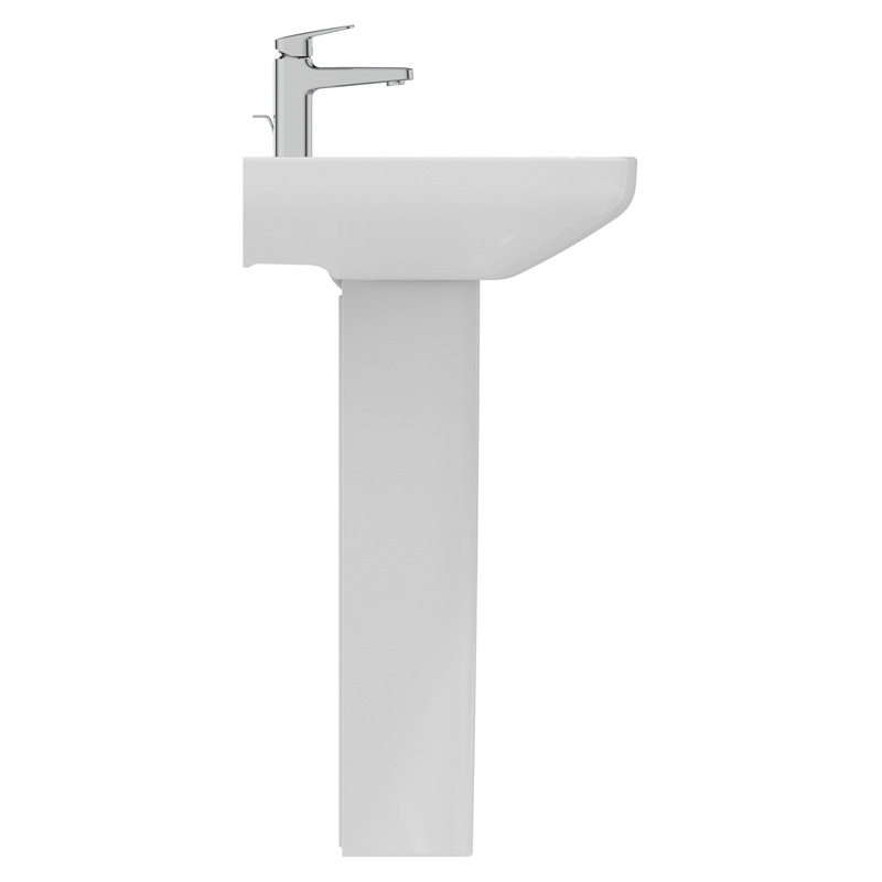 Ideal Standard i.life Basin and Pedestal 60cm 1 Tap Hole