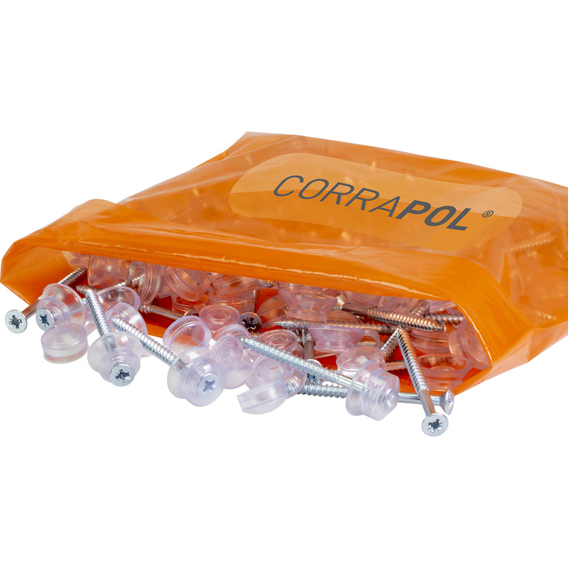 Corrapol Clear Fixings 60mm