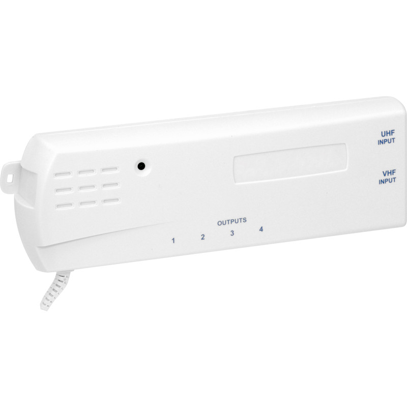 PROception Aerial Amplifier FM/DAB/UHF TV Distribution 4 Way