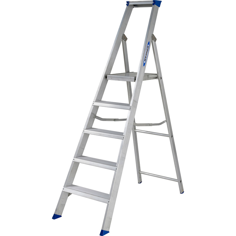 Werner Mastertrade Platform Stepladder 5 Tread