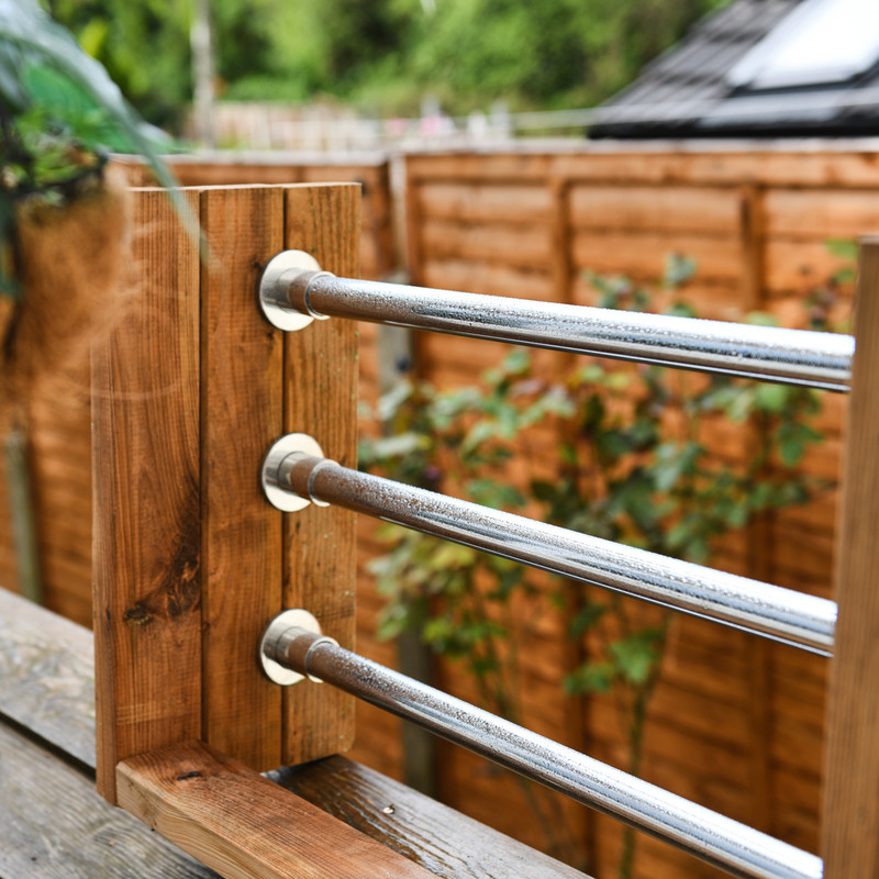 Stainless Steel Centre Bracket 25mm