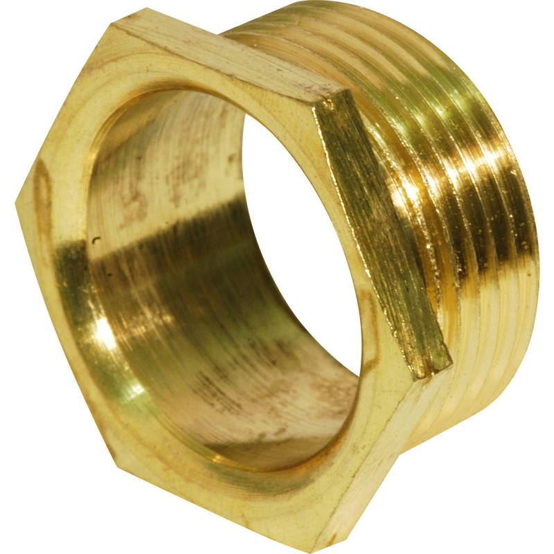 Brass Bush Male Short 25mm