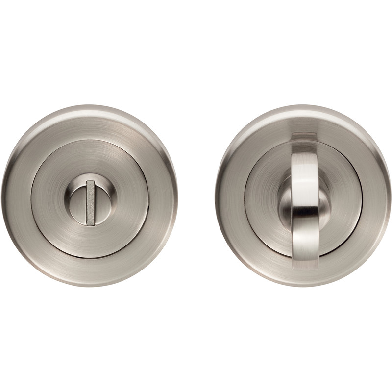 Serozzetta Turn & Release On Round Rose Satin Nickel