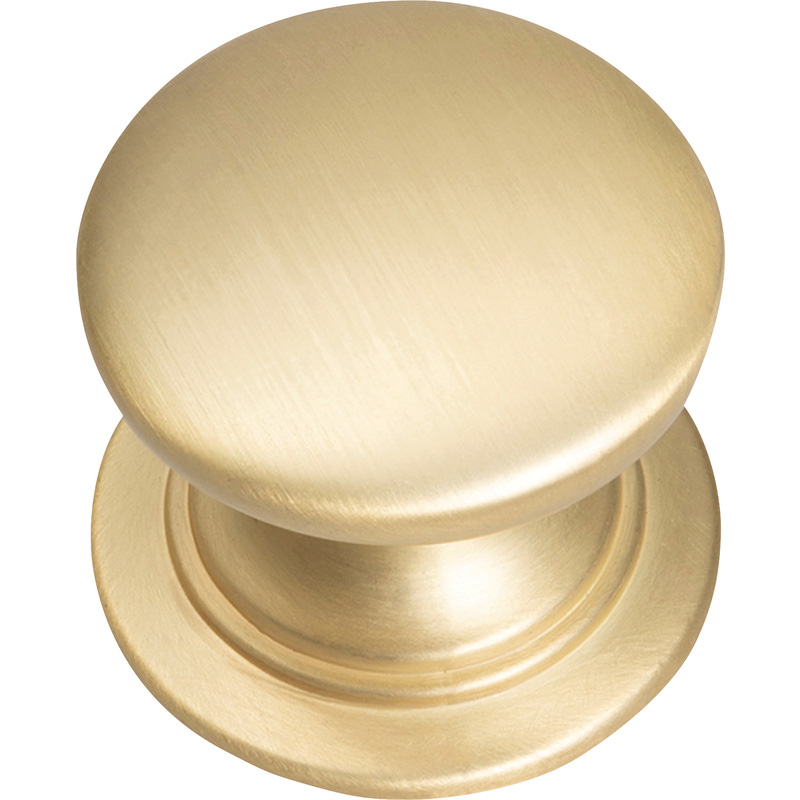 Kitchen Kit Handle Satin Brass Windsor Knob