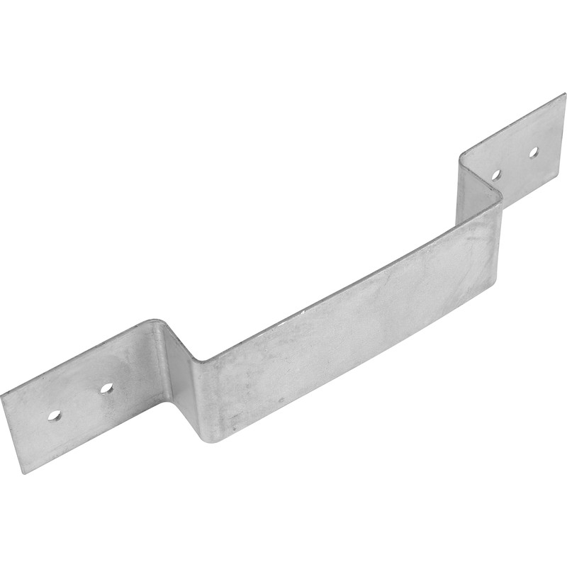 Galvanised Fence Panel Security Bracket 120x40mm