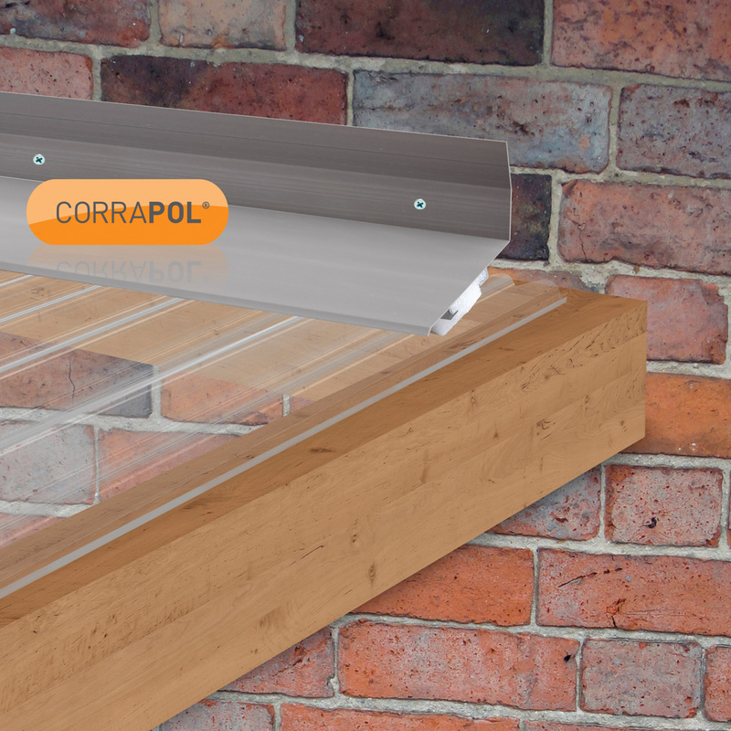 Corrapol Wall Top Flashing 6m Mill