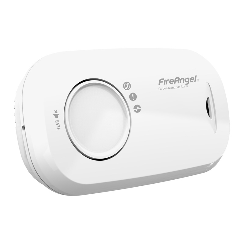 FireAngel 10 Year Carbon Monoxide Alarm - Replaceable Batteries FA3313