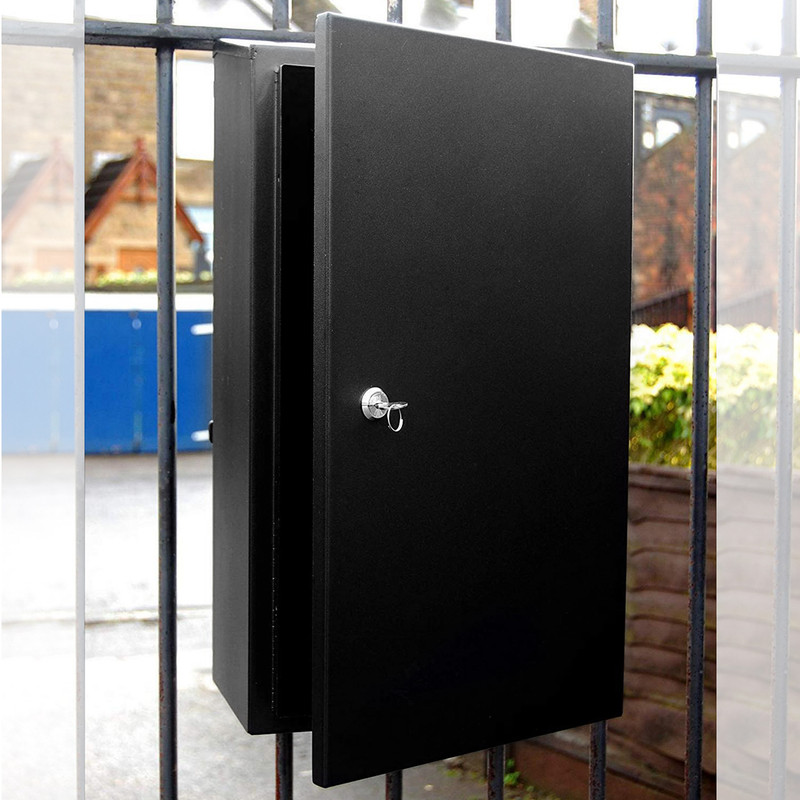 Post Box Gate & Railings H550 x W300 x D202