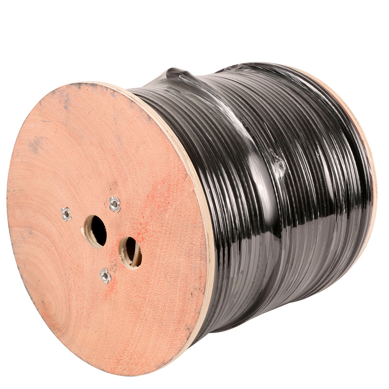 RG6 Shotgun Cable CCS Black x 125m