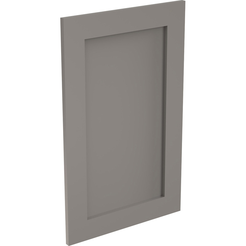 Kitchen Kit Flatpack Shaker Appliance Door Ultra Matt Dust Grey 715x446mm