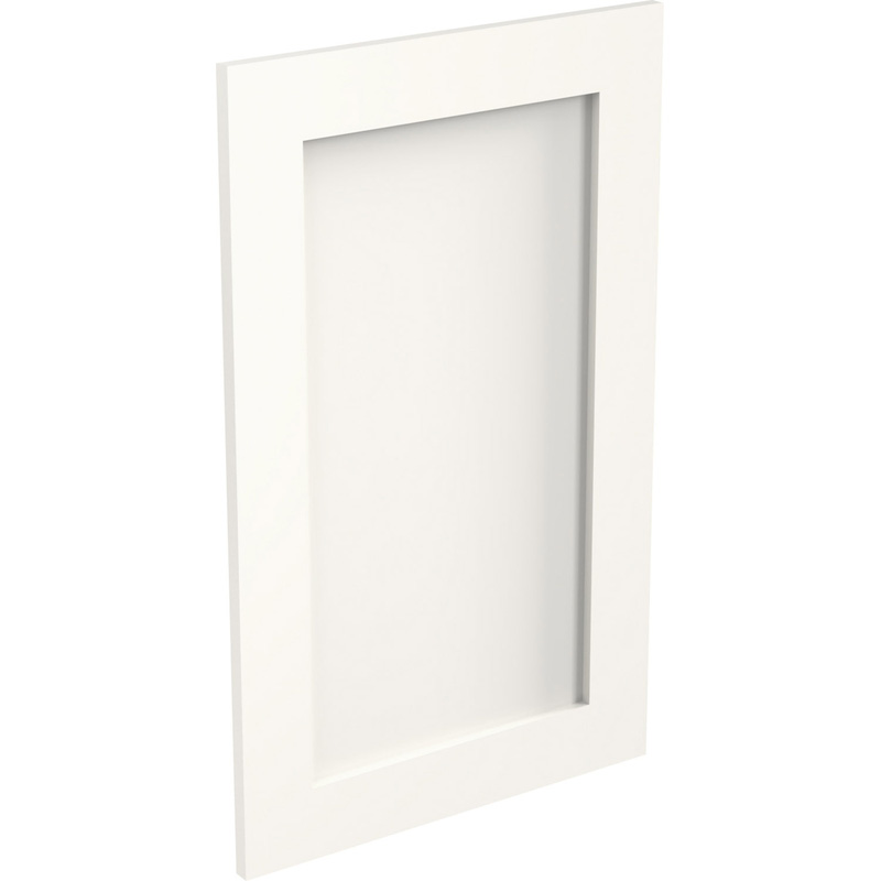 Kitchen Kit Flatpack Shaker Appliance Door Ultra Matt White 715x446mm