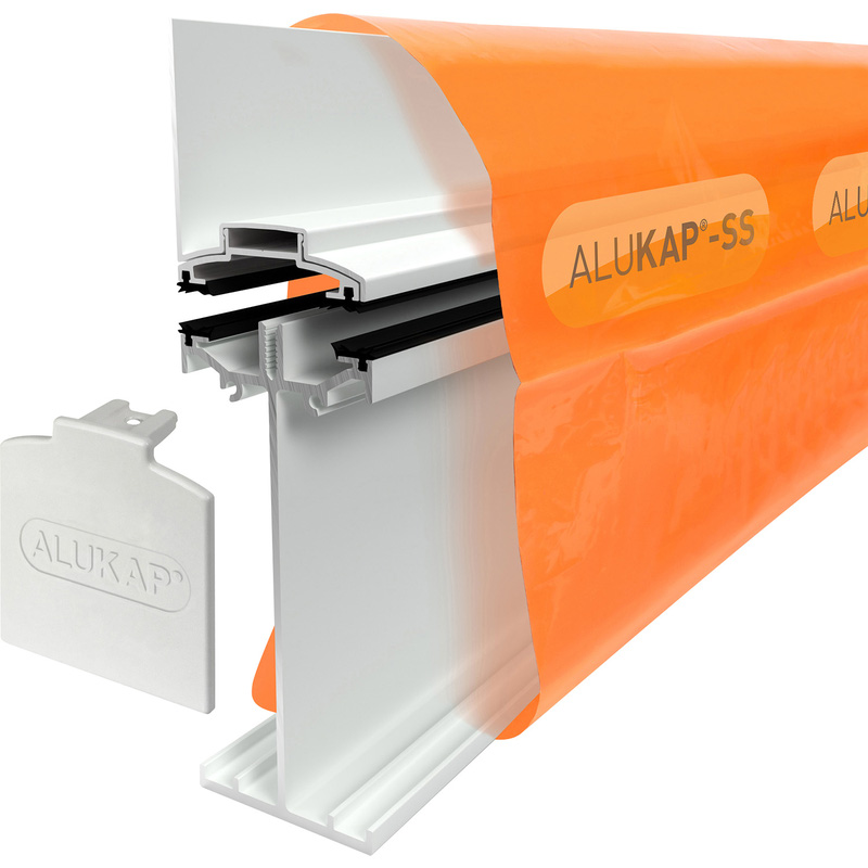 Alukap-SS High Span Wall Bar White 2.0m