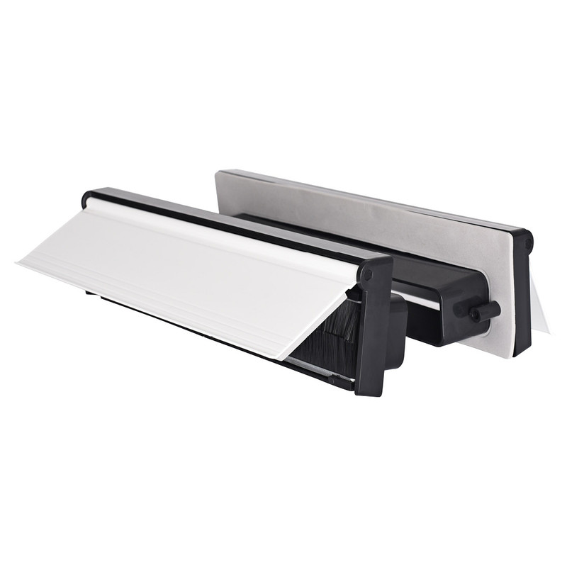 Stormguard Sleeved Letter Plate White