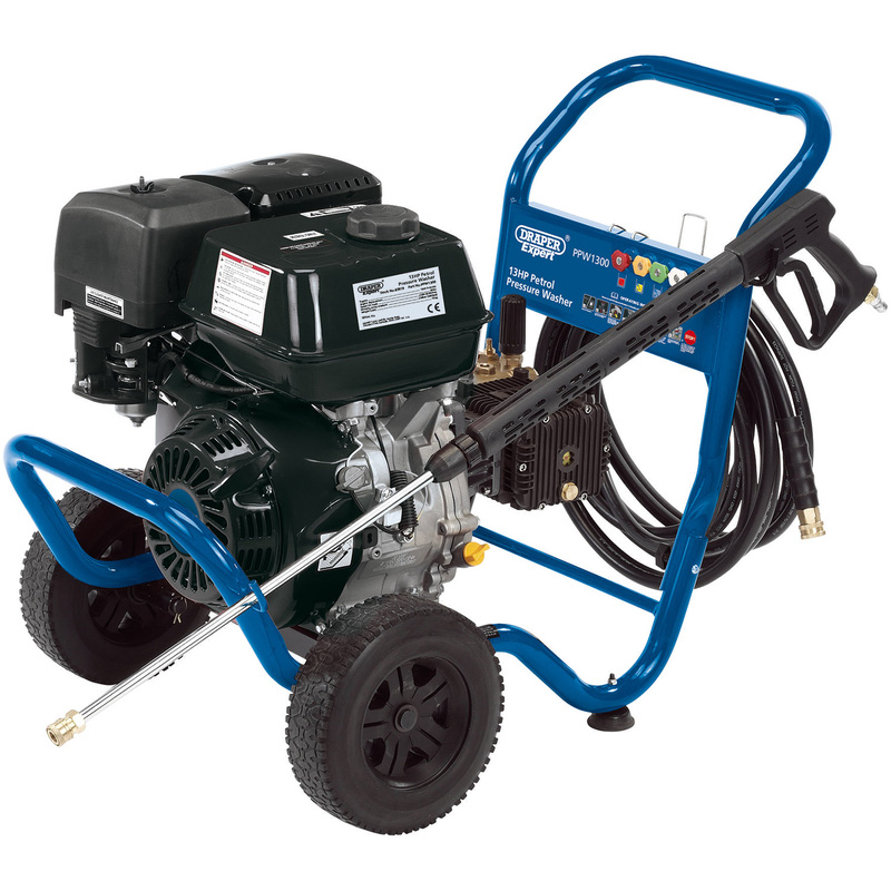 Draper Expert Petrol Pressure Washer (13hp) 262bar