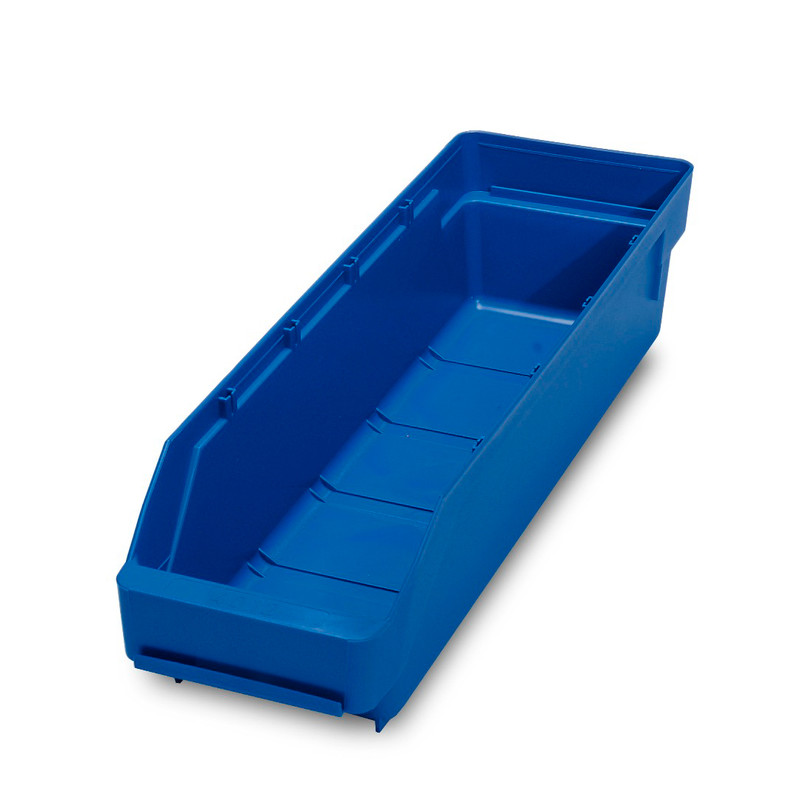 Blue Shelf Bin 400 x 120 x 95mm