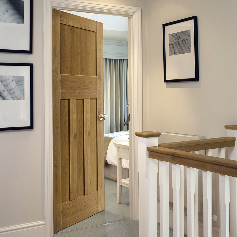 Rustic Oak DX Internal Door 35 x 1981 x 762mm