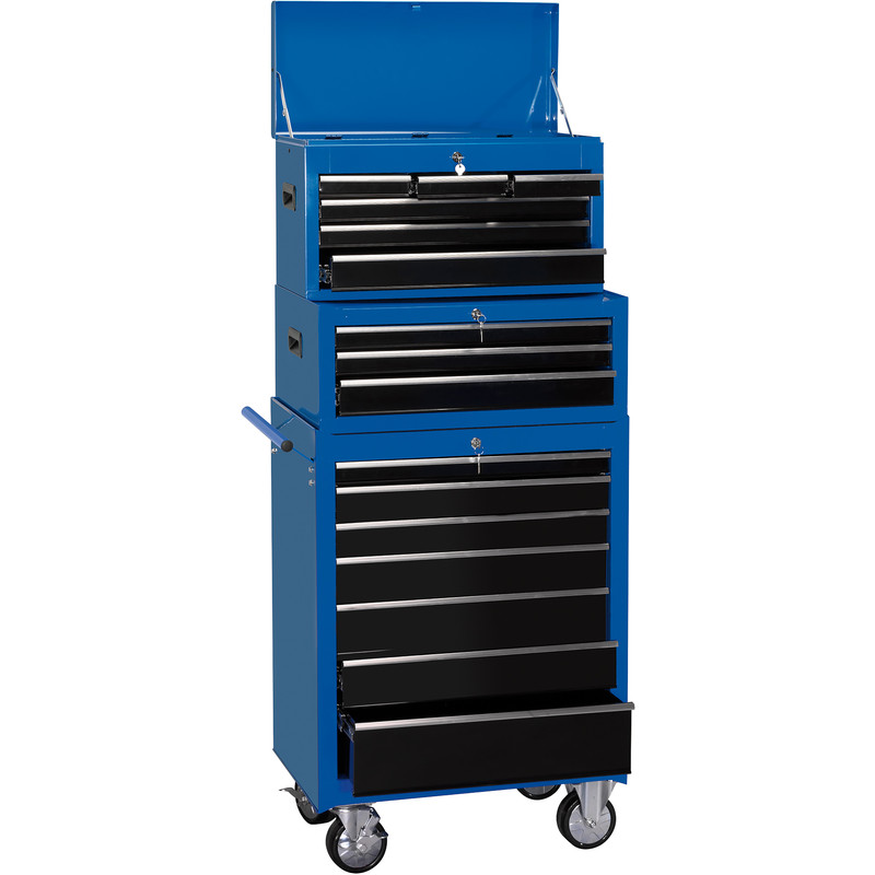 Draper Combination Roller Cabinet and Tool Chest 26" 16 drawer