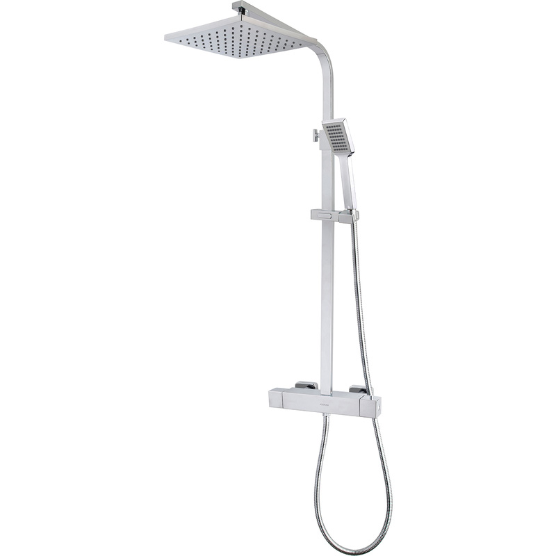 Aqualisa Square Bar Diverter Mixer Shower