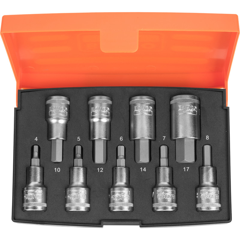 Bahco Hex Socket Set 9 Piece