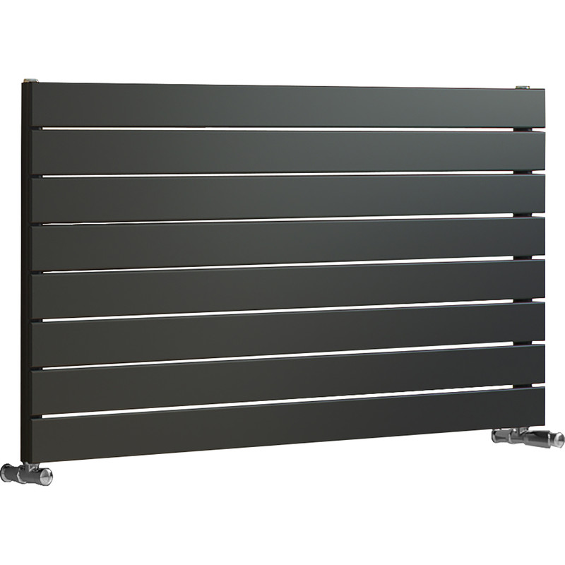 Ximax Oxford Single Horizontal Designer Radiator 595 x 1800mm 3894Btu Anthracite