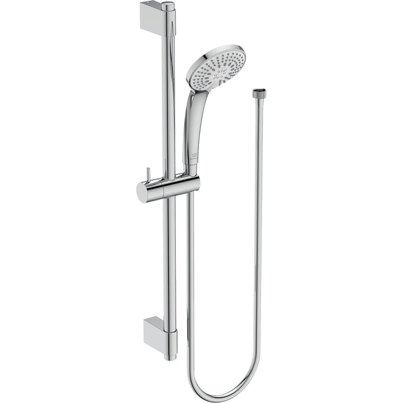 Ideal Standard IdealRain Pro M3 Single Spray Shower Kit 600mm Rail Chrome