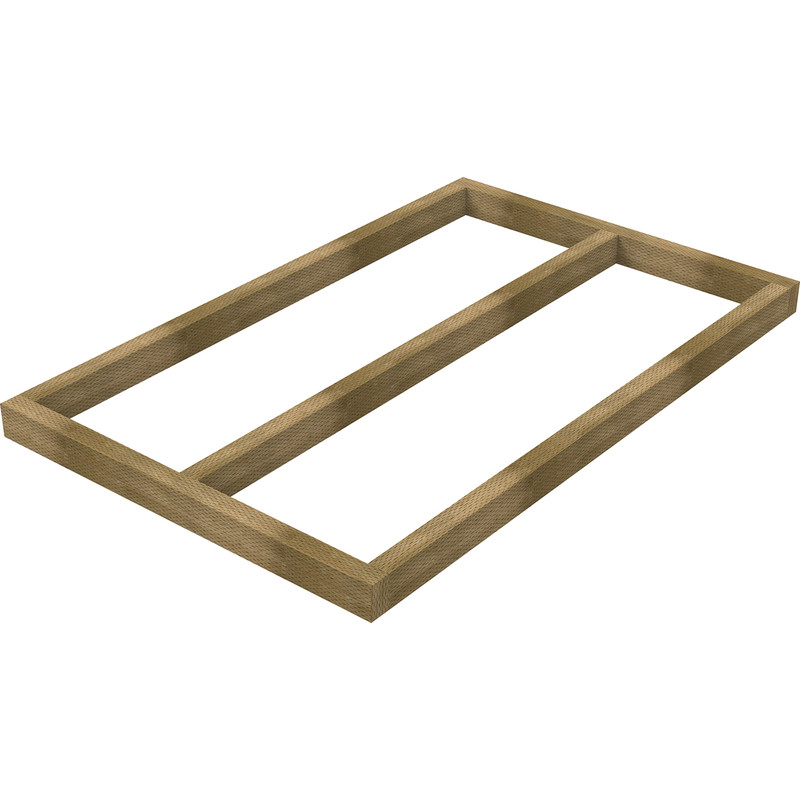 Forest Garden Shed Base for Overlap Sheds 5' x 3'