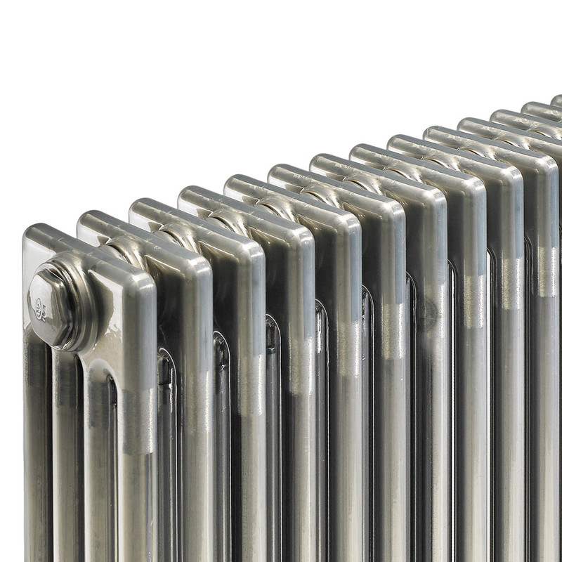 Arlberg Classic 4 Column Raw Metal Lacquered Radiator 600 x 812mm 4629Btu