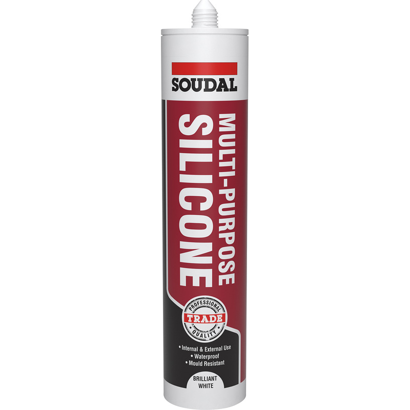 Soudal Trade Multi Purpose Silicone 270ml White