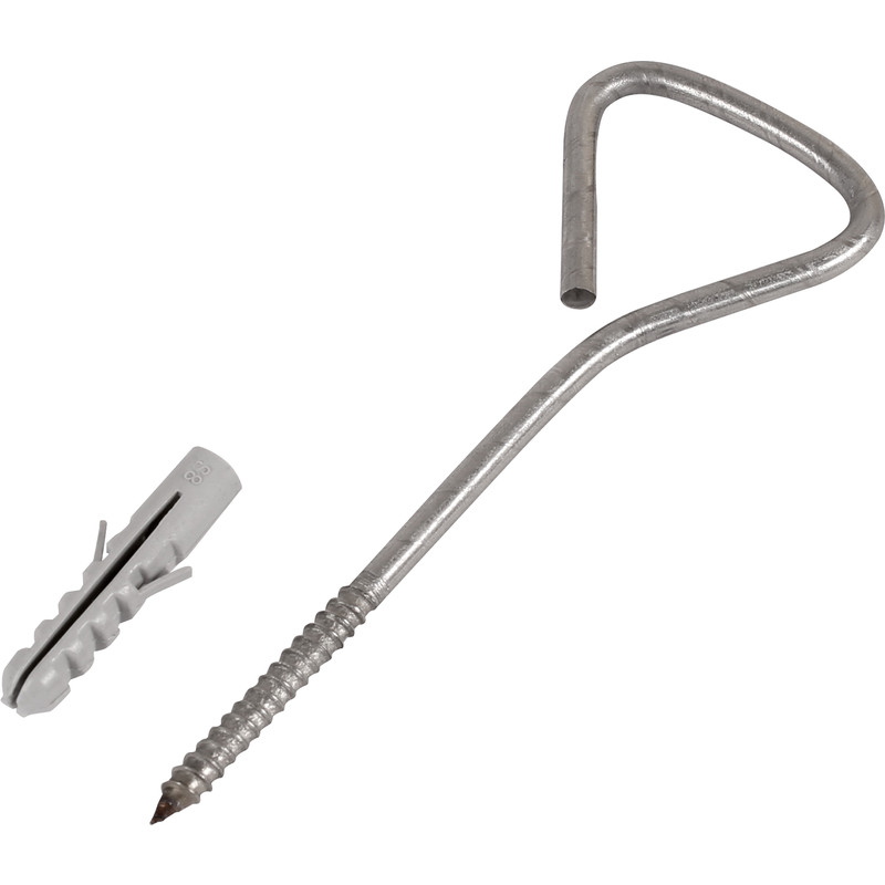 Stainless Steel Screw-In Wallstarter Tie 130mm