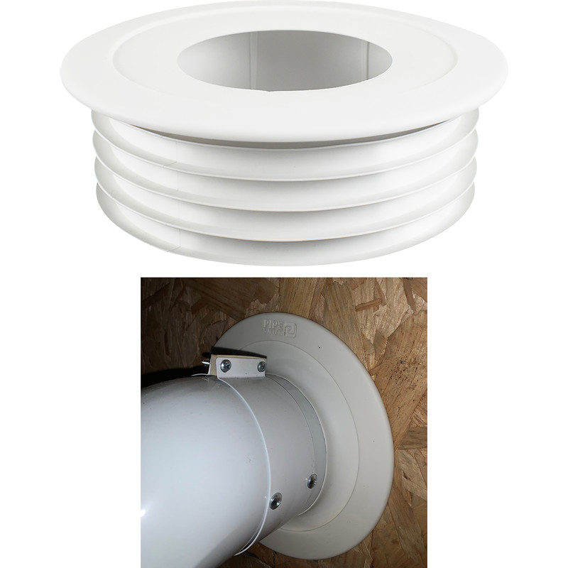 FlueSnug 100mm White
