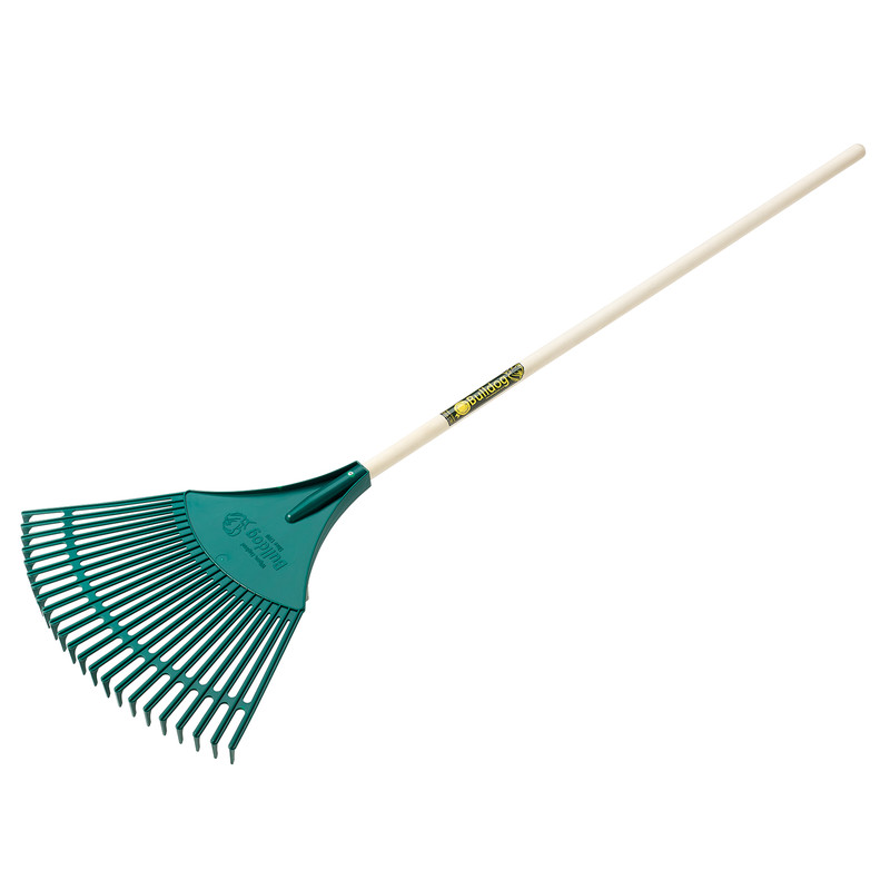 Bulldog Plastic Lawn & Leaf Rake 1519mm (60")